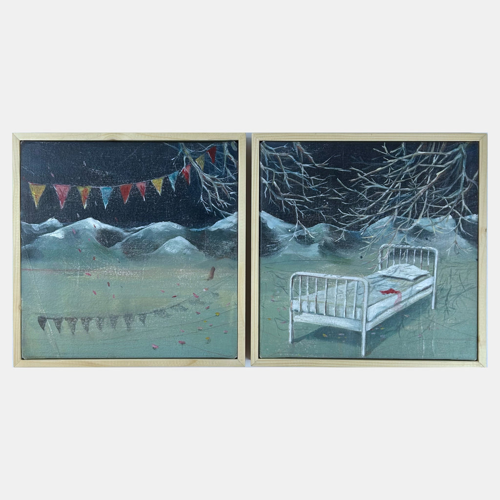 Lost dreams on a night without a party by Liliana Sanches, 2022