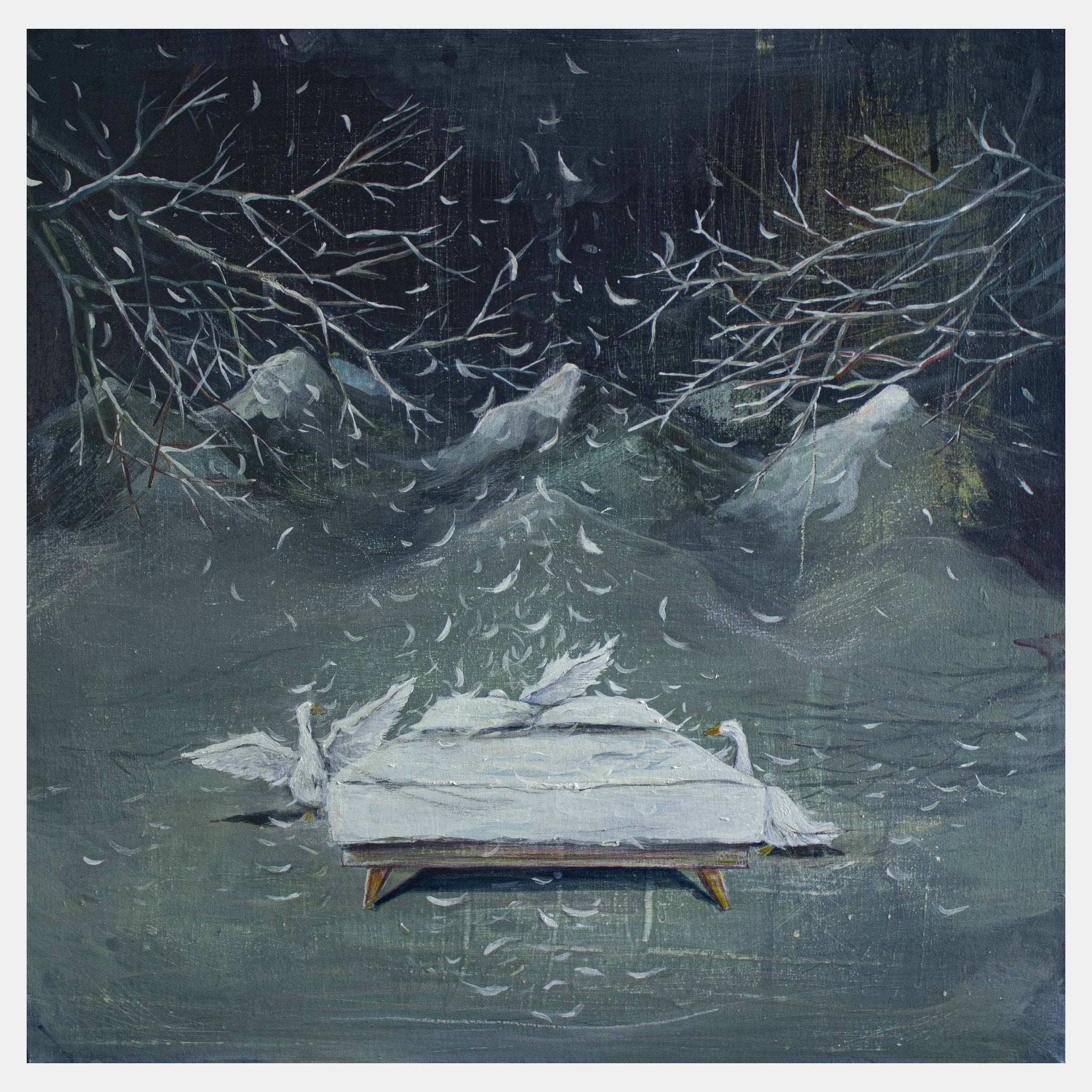 Suspended like feathers by Liliana Sanches, 2022