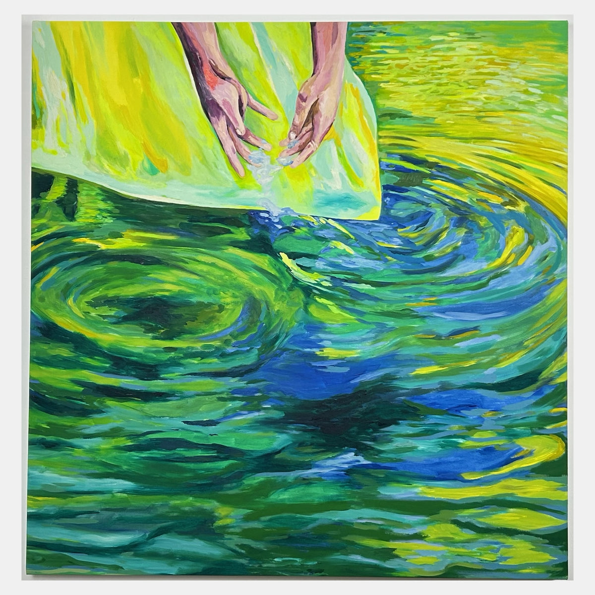 I looked for you in the succinct waters of the sea by Luciana Faria, 2024