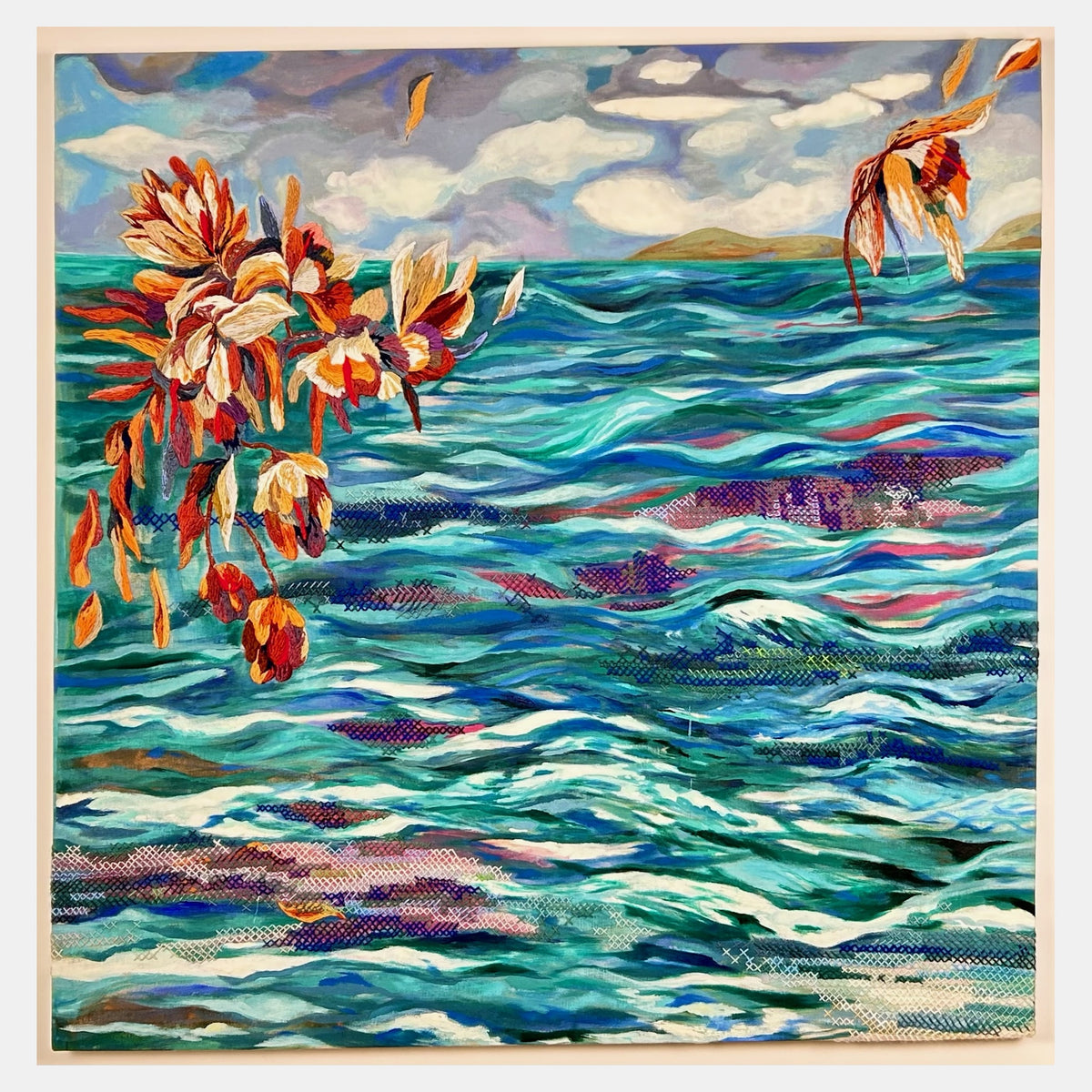 Crossing the sea by Luciana Faria, 2024