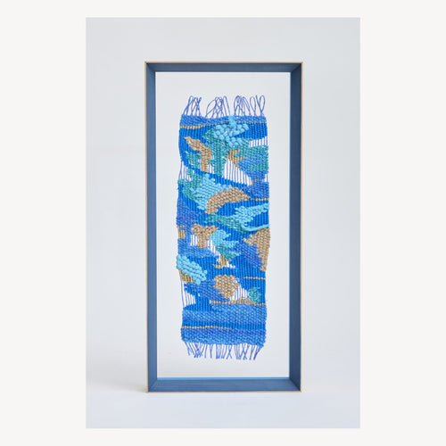 Elegancia Tropical, Cyan by Alexandra Navas, 2025